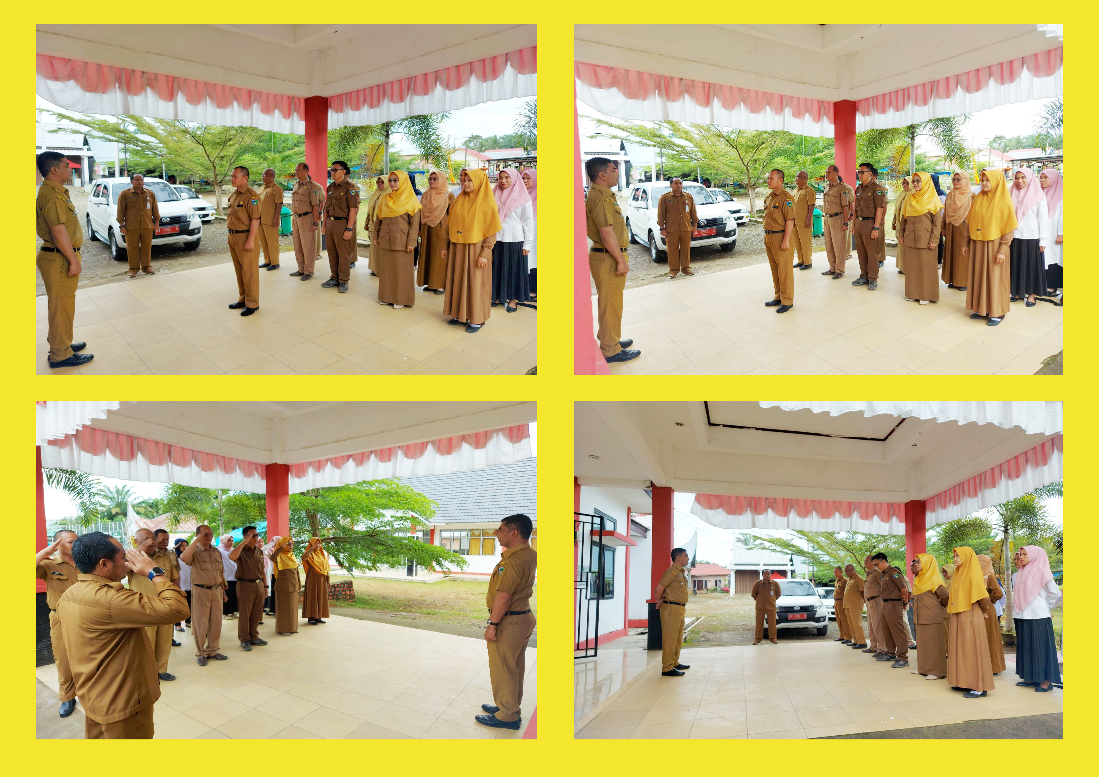 Apel Pagi Perdana di Tahun 2023 Pemerintah Kecamatan Silaut  