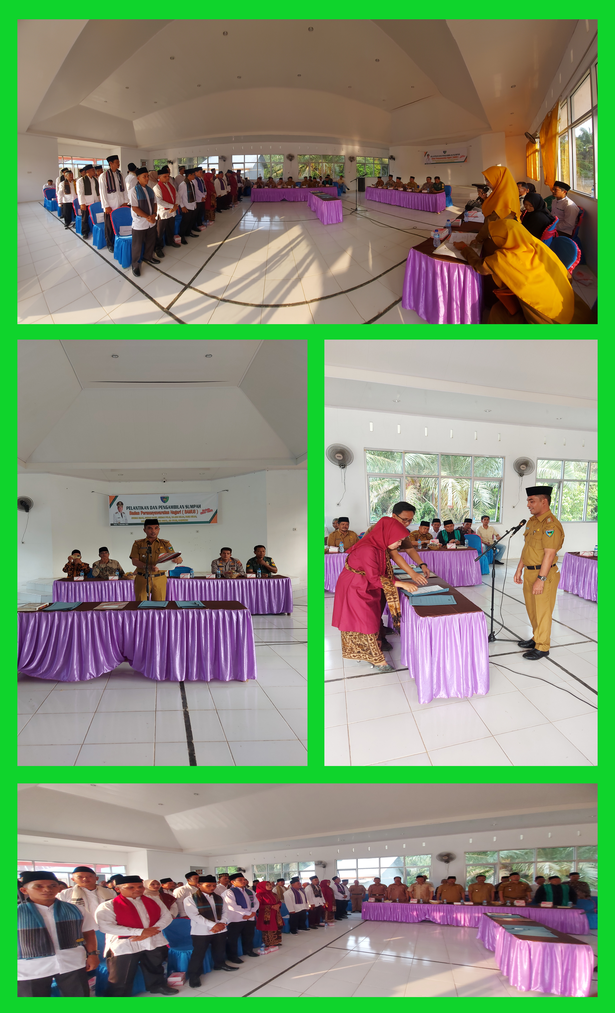 Pelantikan BAMUS  Nagari Se-Kecamatan Silaut  Periode 2024 - 2029 