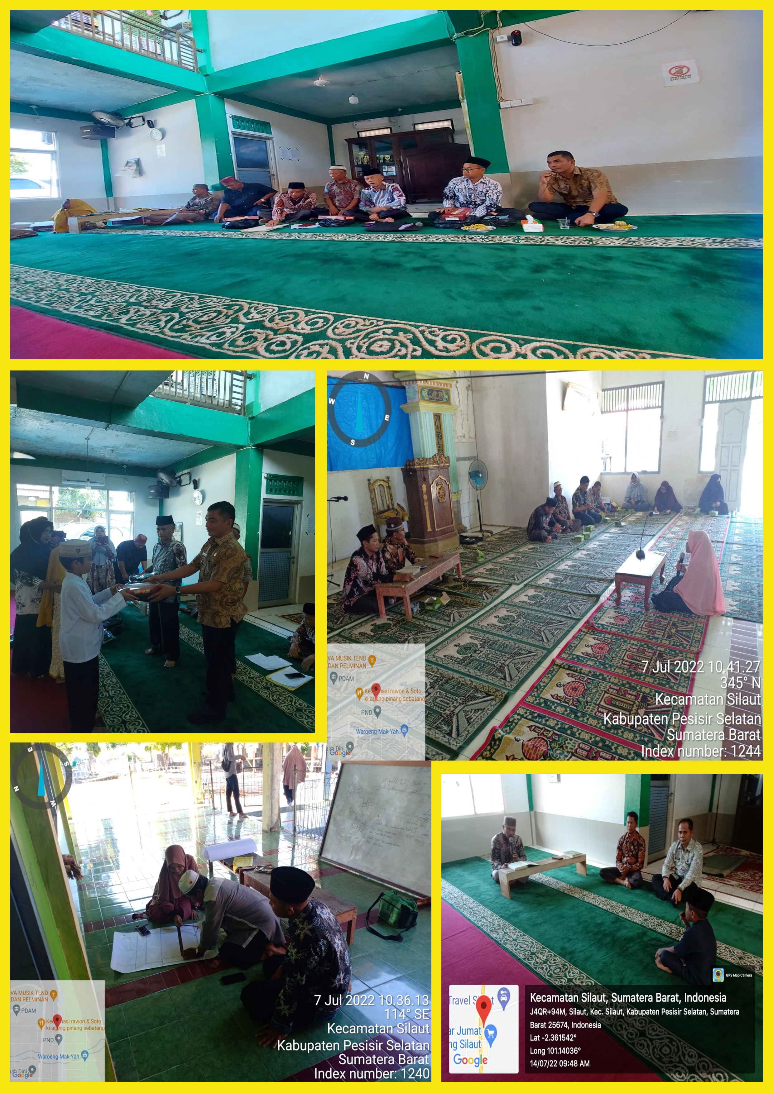 Kafilah Kecamatn Silaut Road To MTQ Nasional Tingkat Kabupaten Pesisir Selatan  ke-40