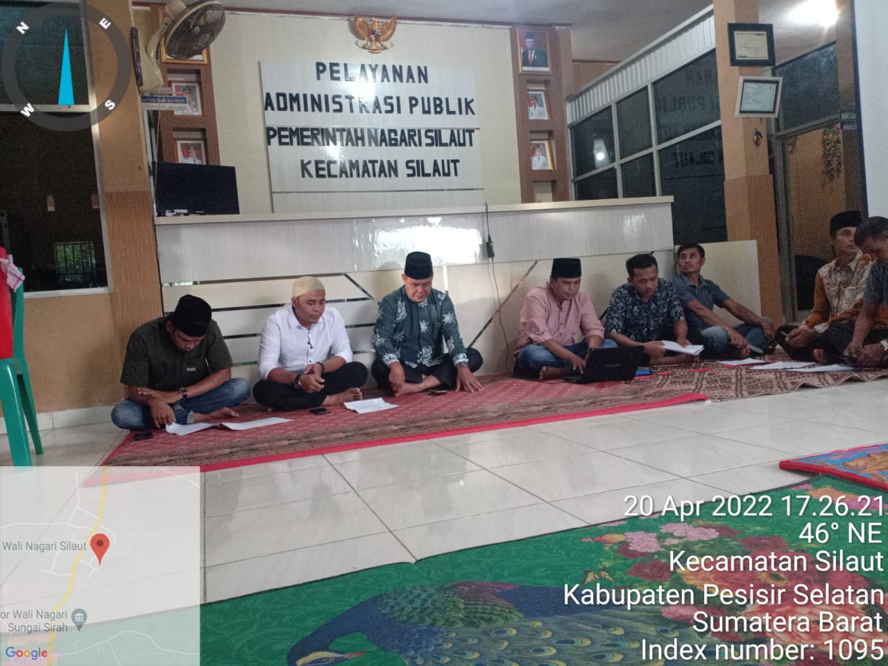 Rapat Tentang Rancangan dan Penetapan Pernag Tentang  Penertiban Hewan Ternak di Nagari Silaut